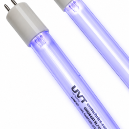 Quartz Germicidal UV-C Lamps with Single-Pin Base